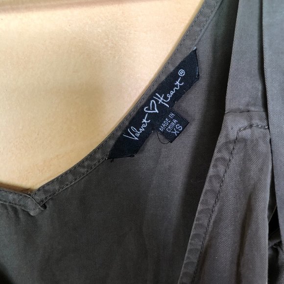 army green dress - Picture 2 of 3